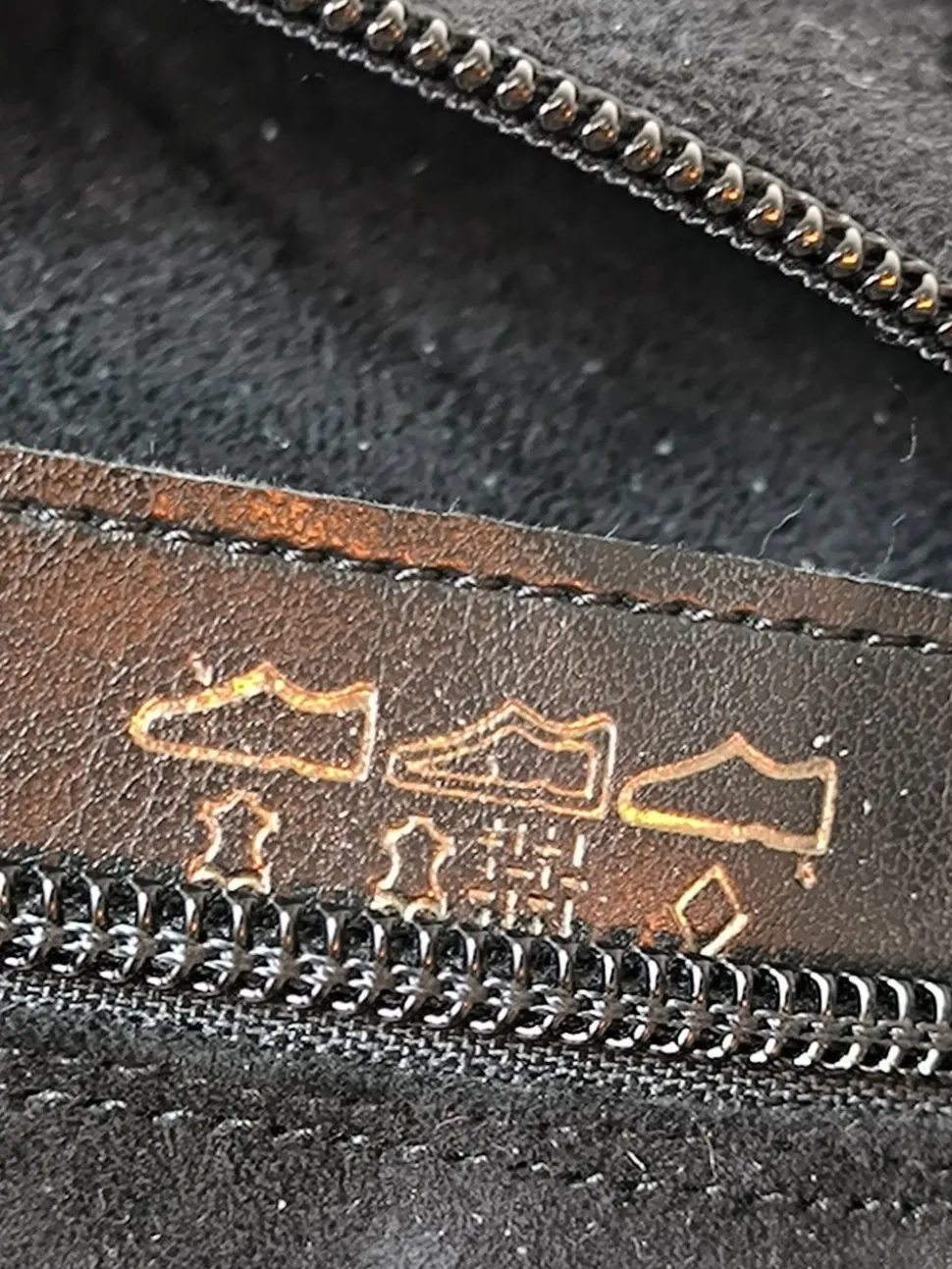 Reißverschluss-Stiefeletten Größe 39