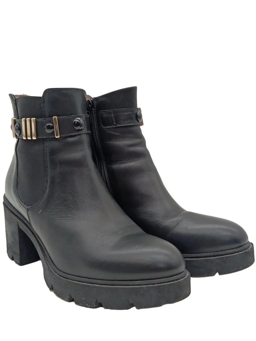 Reißverschluss-Stiefeletten Größe 40