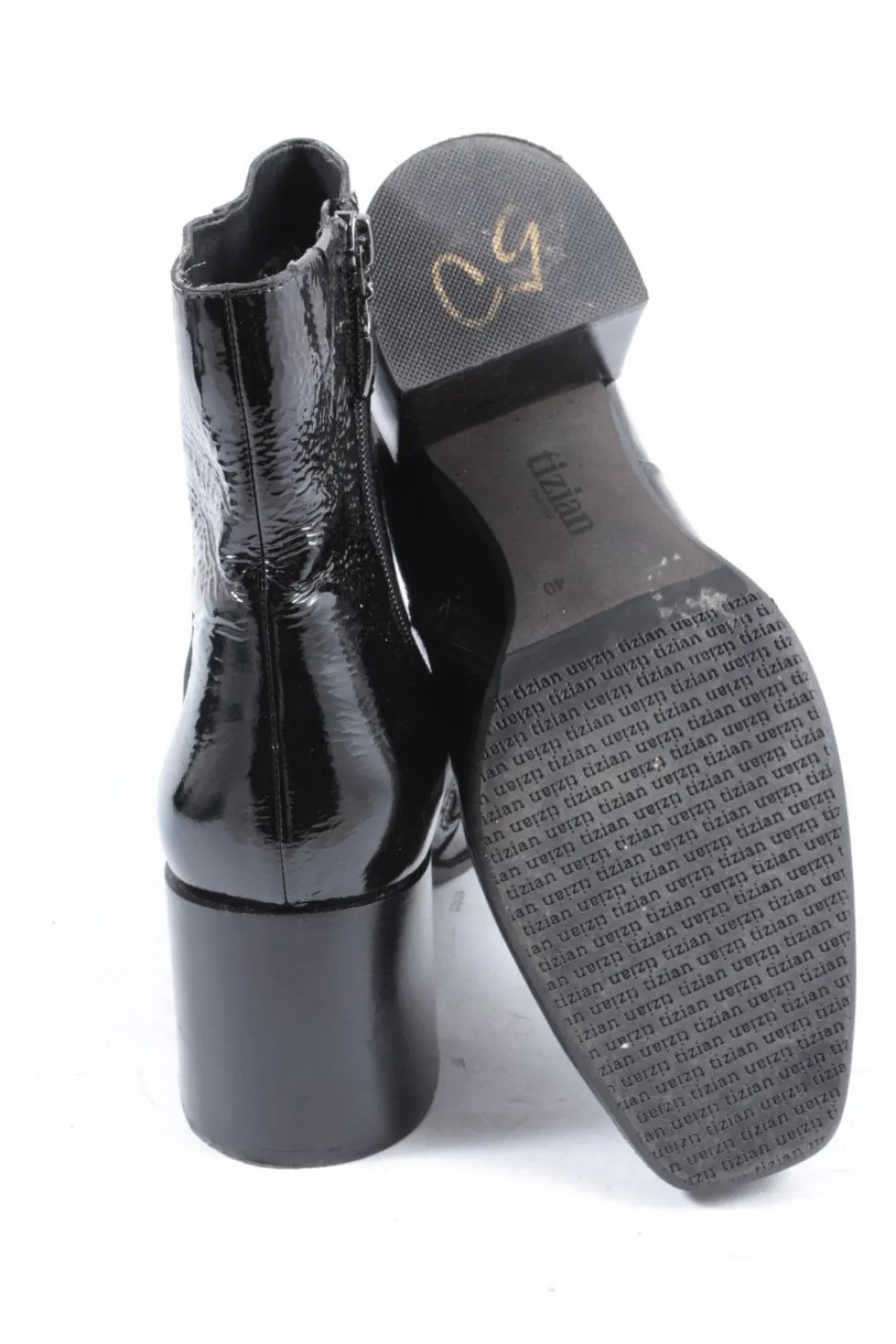 Reißverschluss-Stiefeletten Größe 40