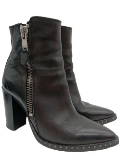 Reißverschluss-Stiefeletten Größe 39