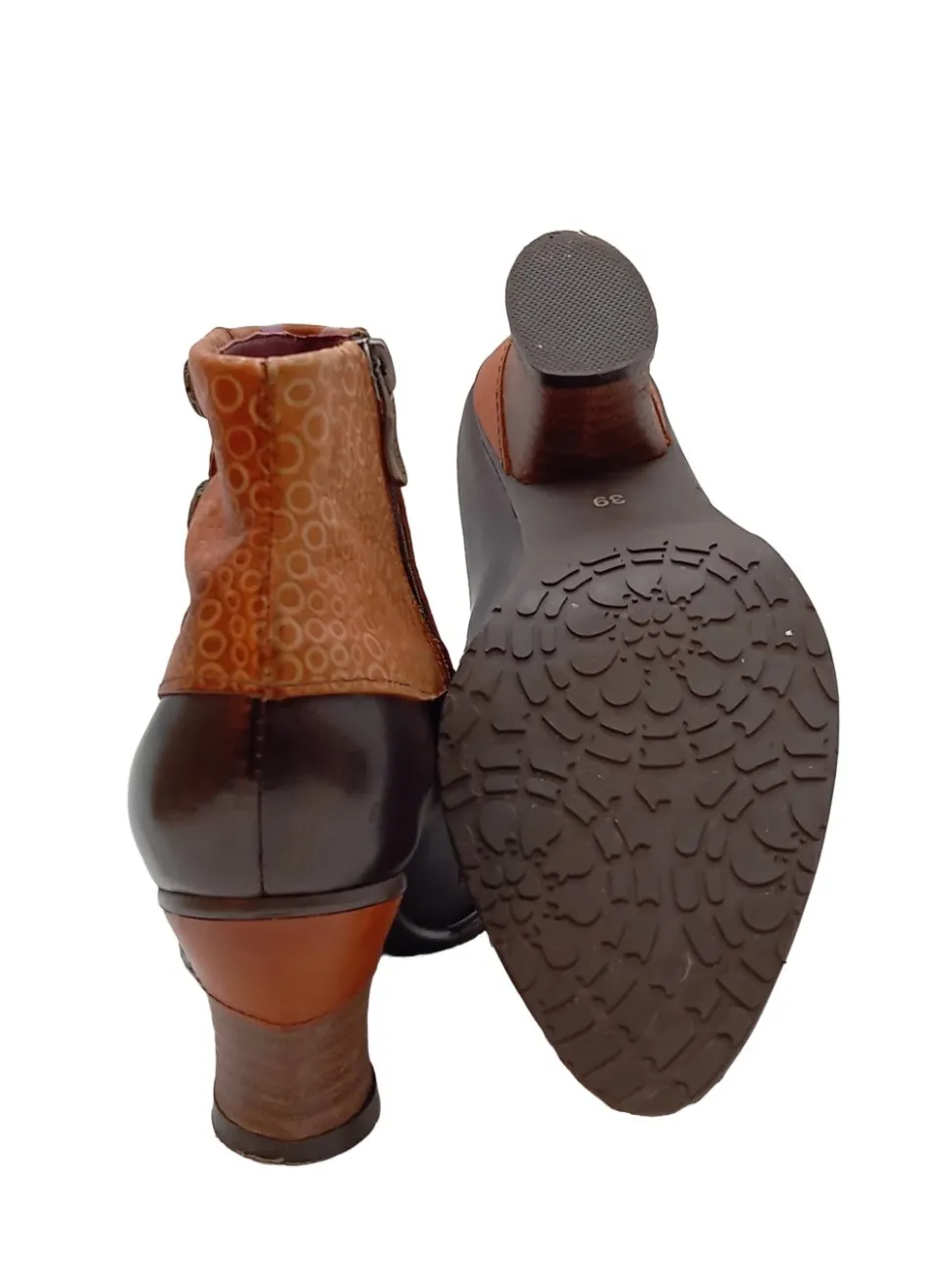 Reißverschluss-Stiefeletten Größe 39