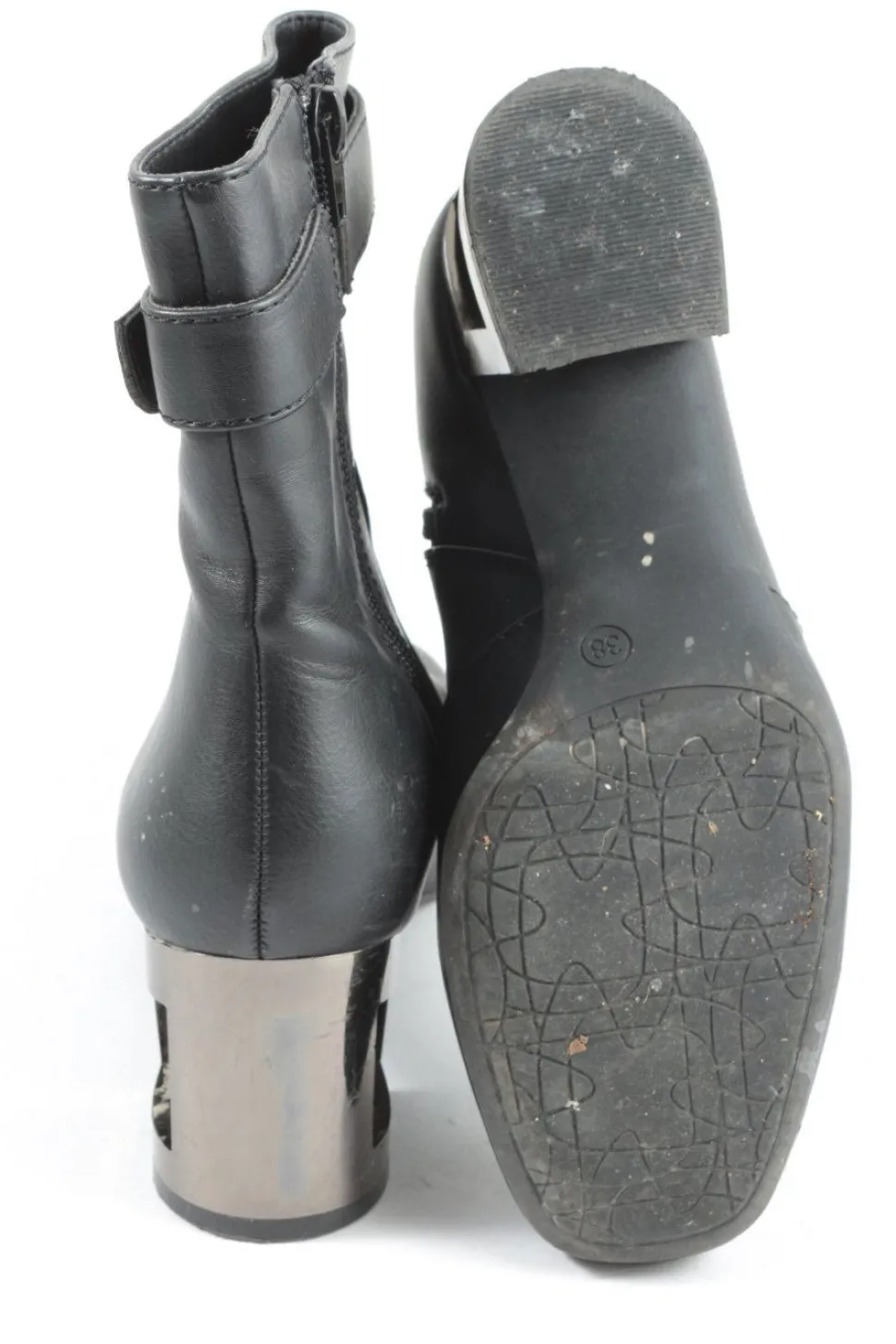 Reißverschluss-Stiefeletten Größe 38