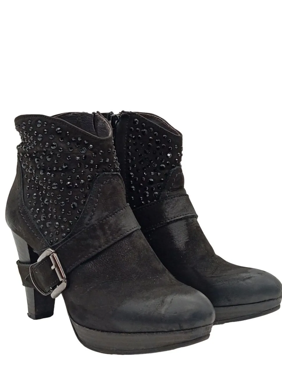 Reißverschluss-Stiefeletten Größe 39