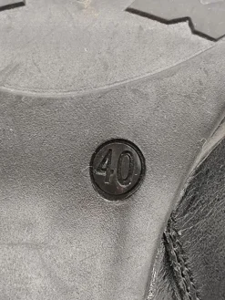 Reißverschluss-Stiefeletten Größe 40