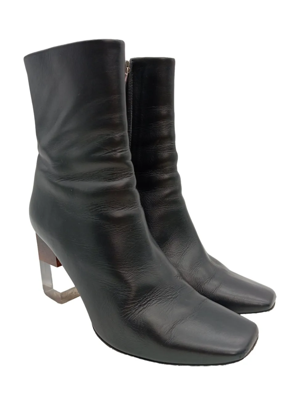 Reißverschluss-Stiefeletten Größe 38,5