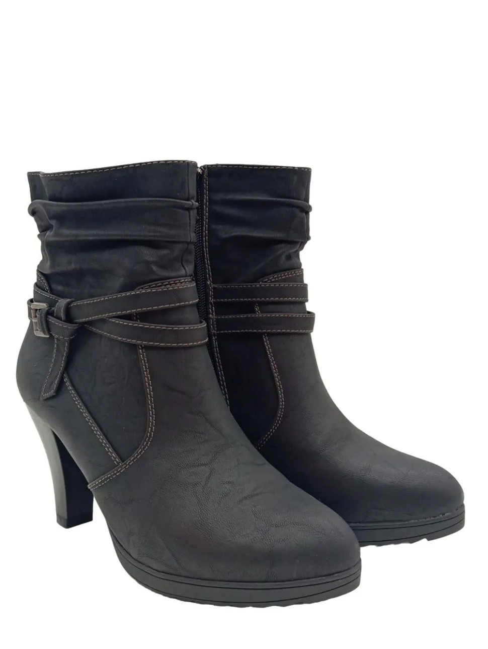 Reißverschluss-Stiefeletten Größe 38