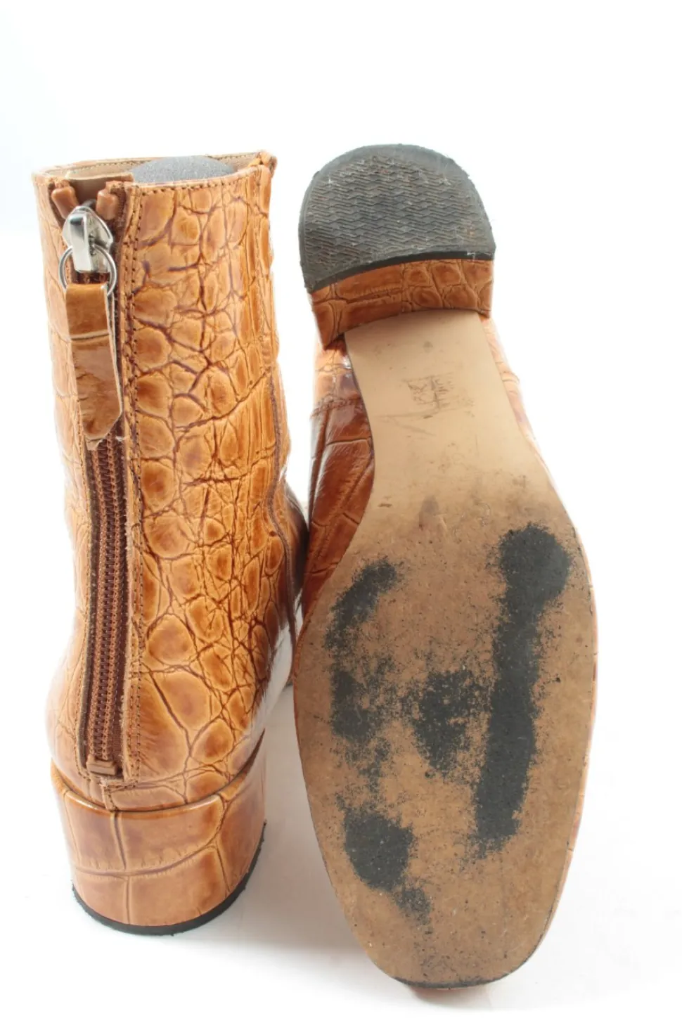 Reißverschluss-Stiefeletten Größe 38