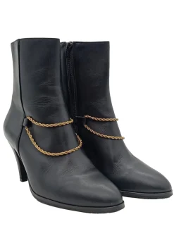 Reißverschluss-Stiefeletten Größe 39