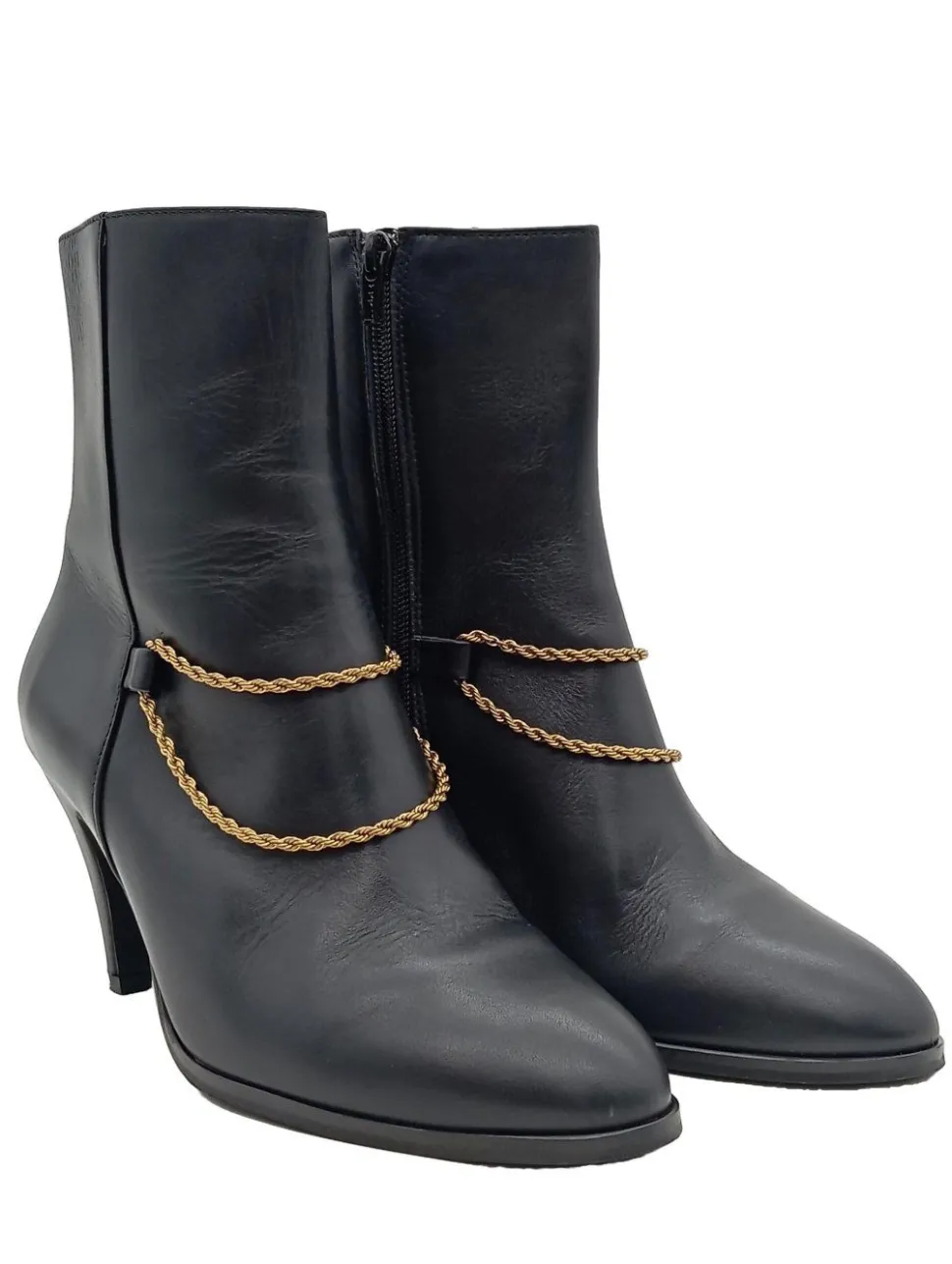 Reißverschluss-Stiefeletten Größe 39