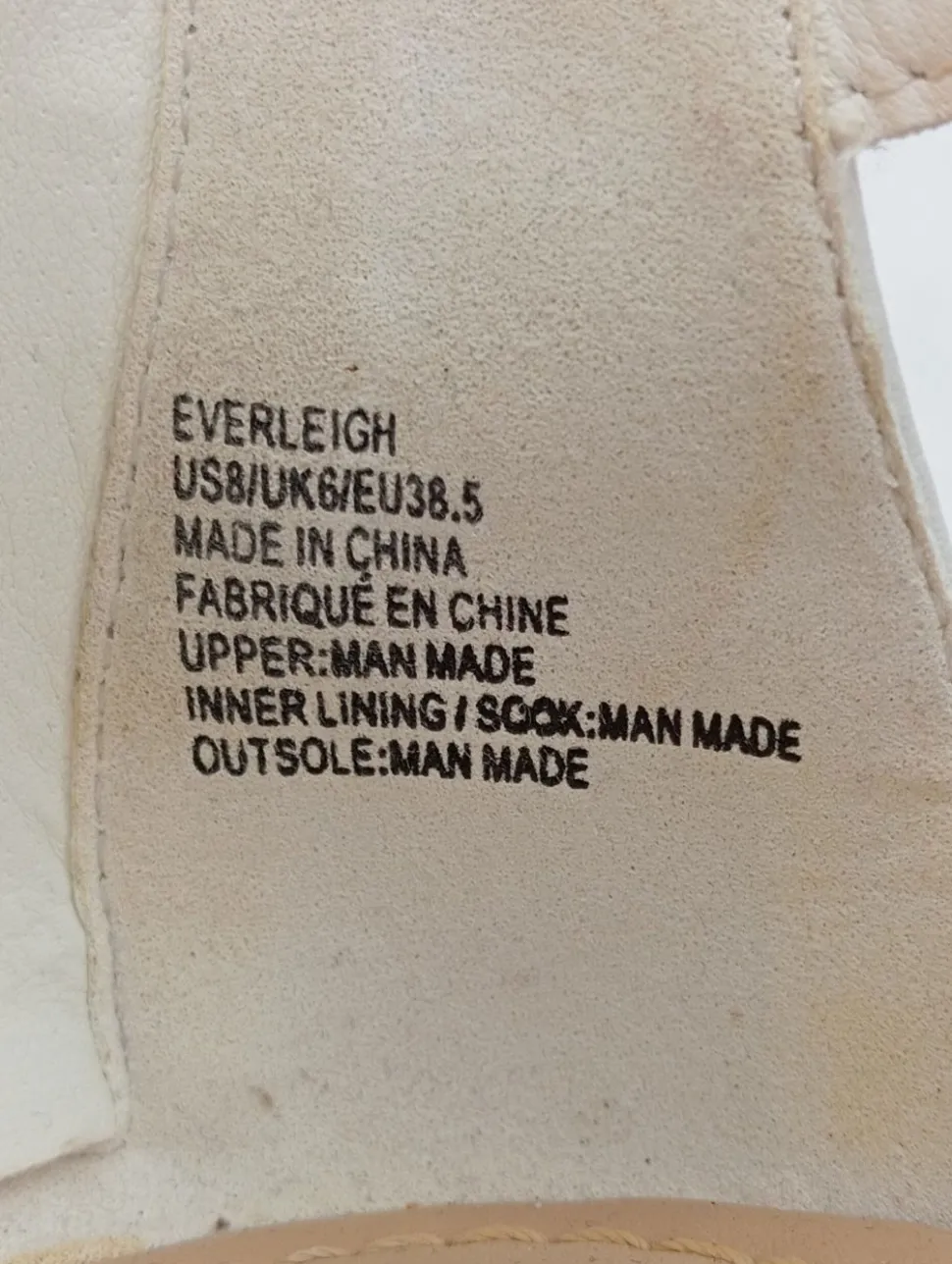 Riemchen-Sandalen Größe 38,5