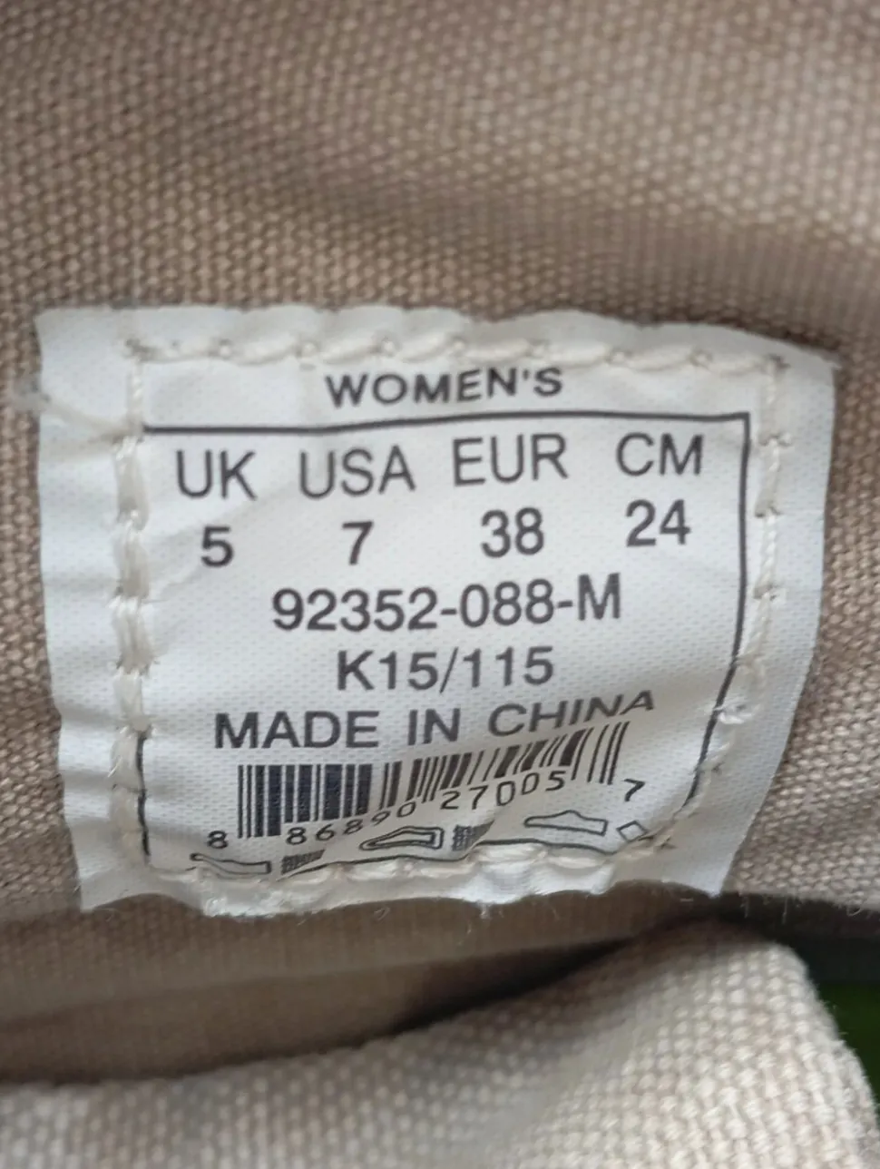 Schnürschuhe Größe 38