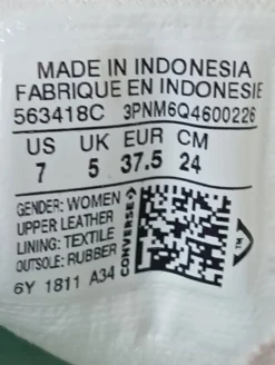 Schnürsneaker Größe 37,5