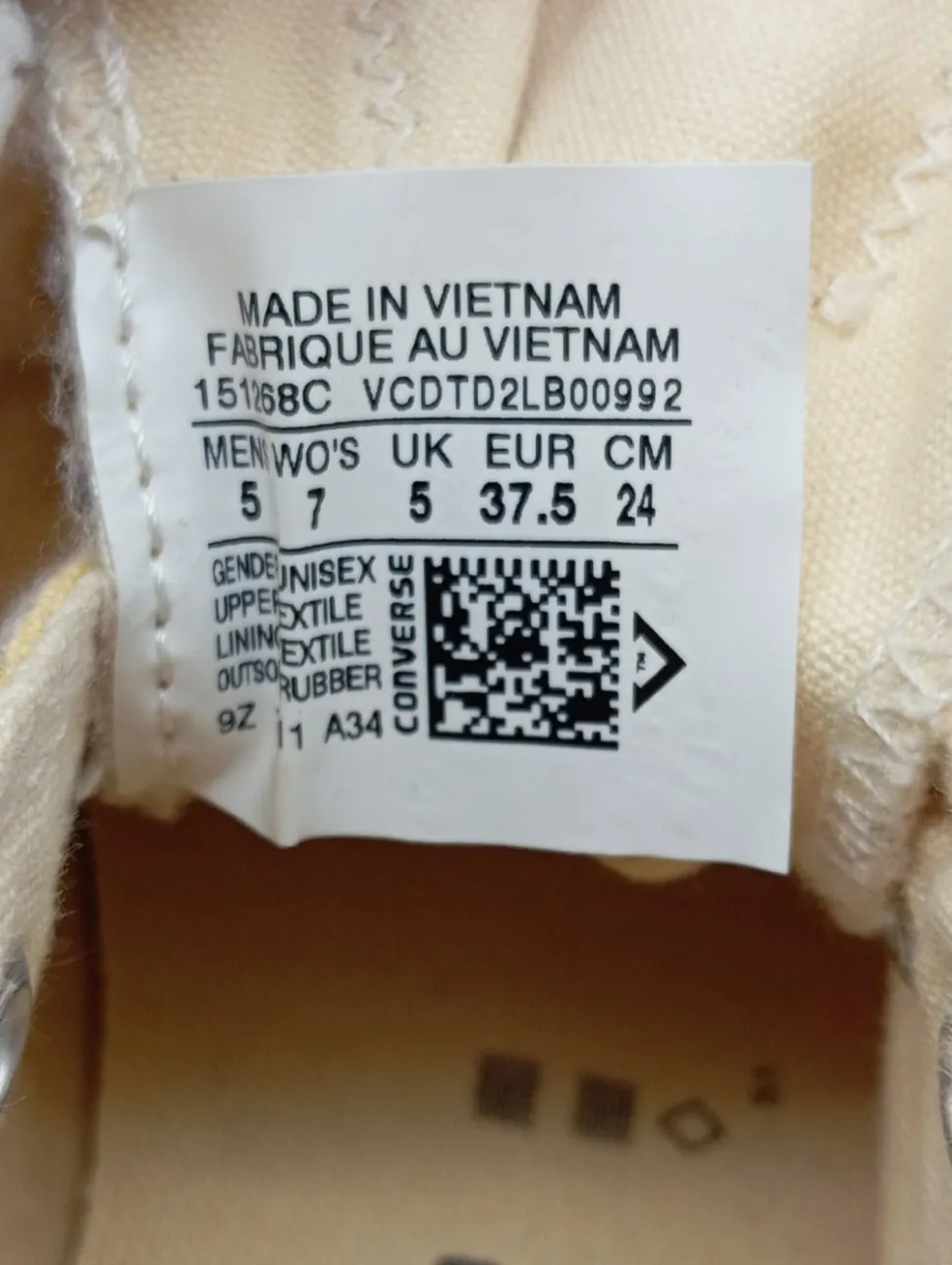 Schnürsneaker Größe 37,5