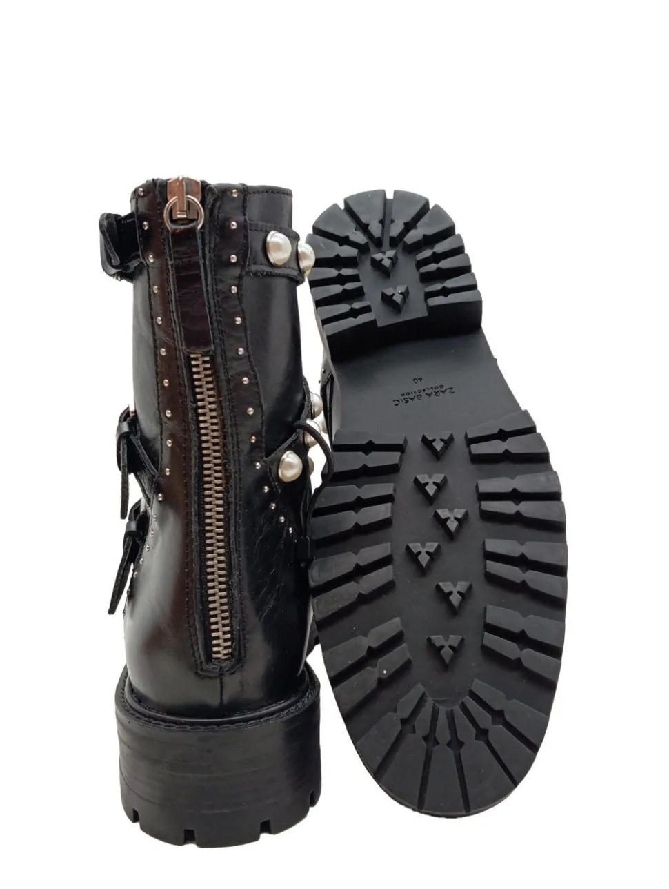 Schnür-Stiefeletten Größe 40