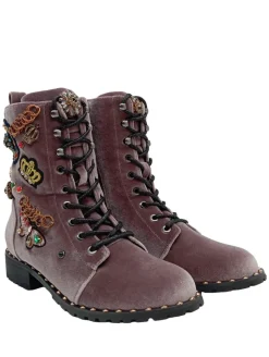 Schnür-Stiefeletten Größe 40