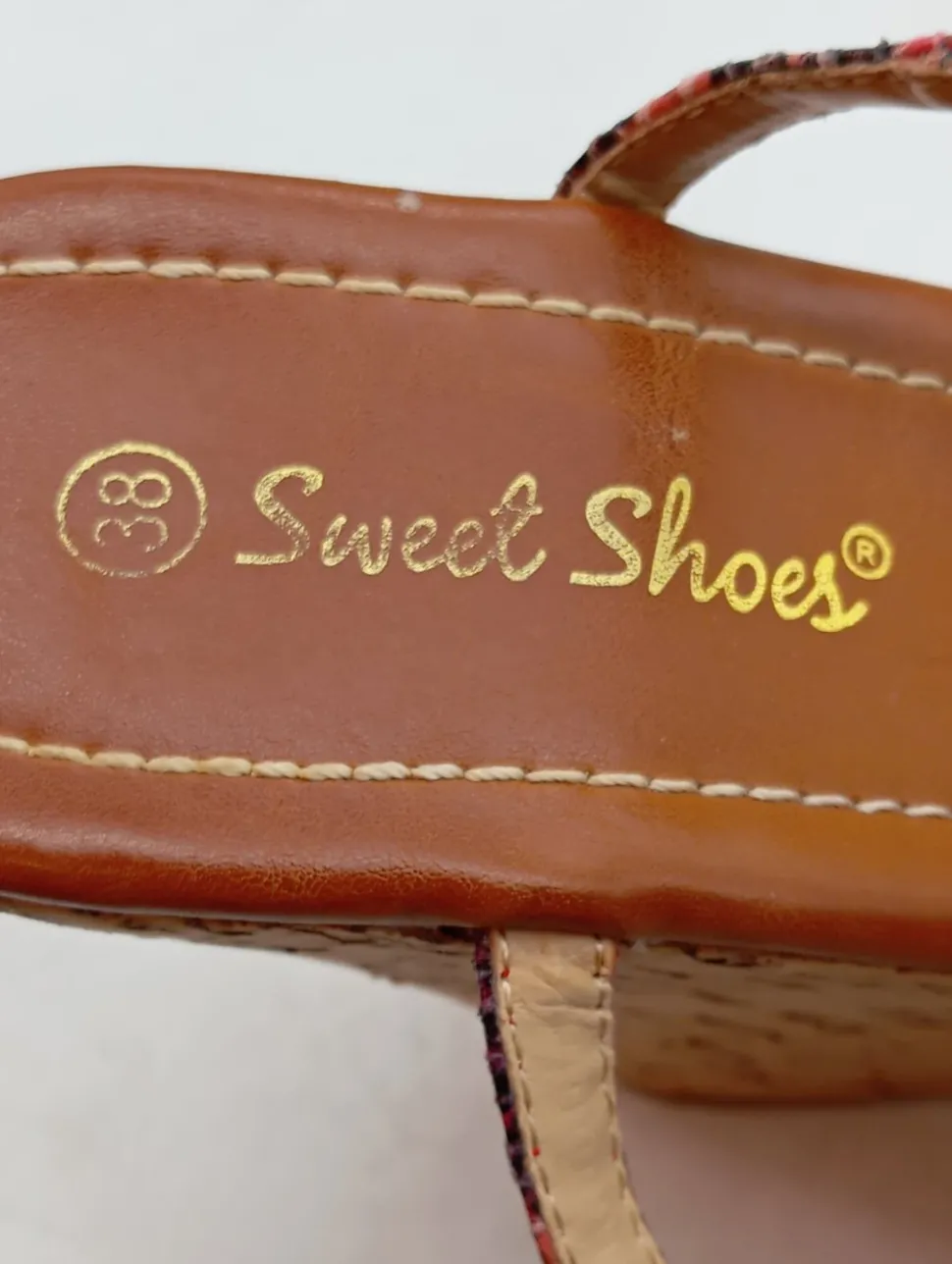 Wedges Sandaletten Größe 38