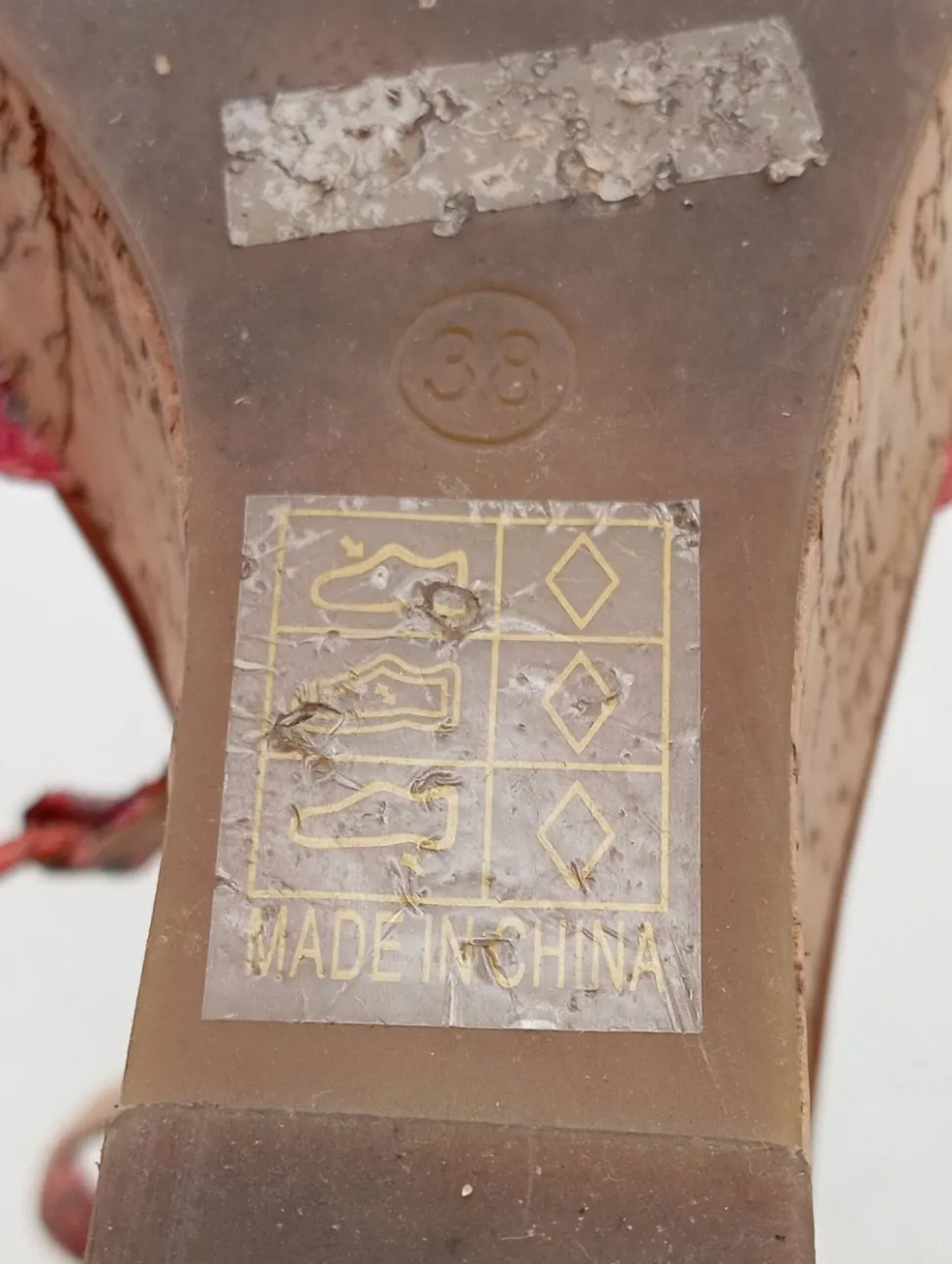 Wedges Sandaletten Größe 38