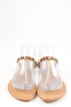 Zehentrenner-Sandalen Größe 38